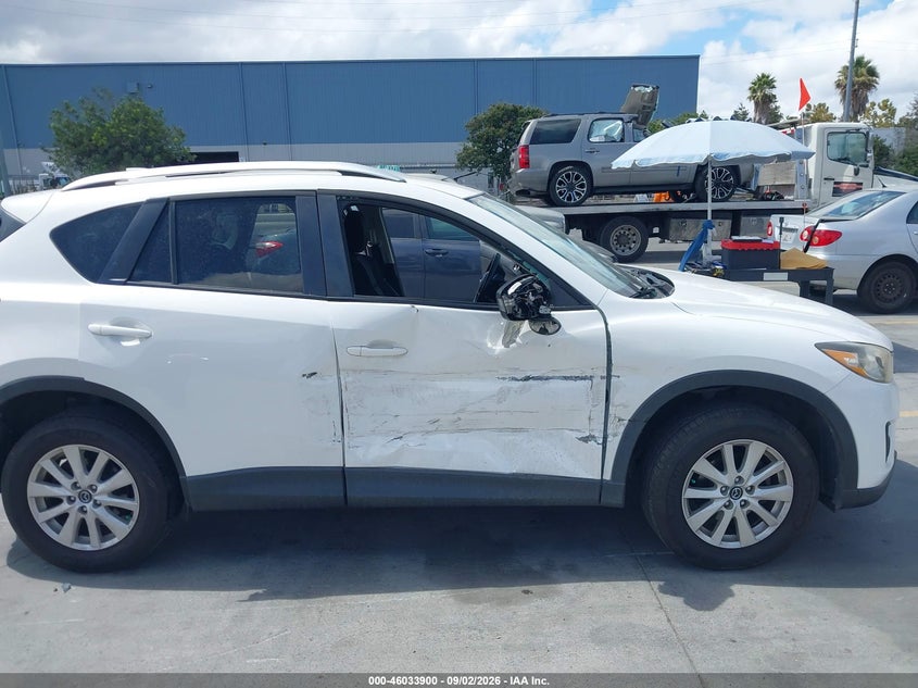 2014 Mazda Cx-5 VIN JM3KE4CY7E0375210 IAAI salvage auction — RIGHT SIDE, Wait Title, sold $3,325 on 2026-09-22 (photo 6)