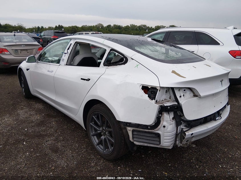 2018 Tesla Model 3 VIN 5YJ3E1EB1JF086453 IAAI salvage auction — REAR END, Salvage (Ohio), sold $4,650 on 2026-09-24 (photo 3)