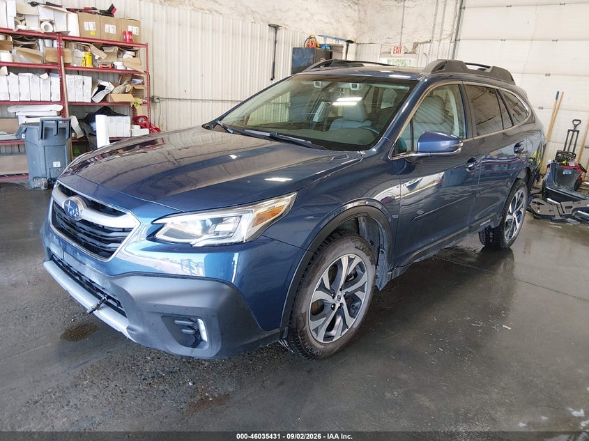 2022 Subaru Outback VIN 4S4BTGND1N3272594 IAAI salvage auction — REAR END, Bill Of Sale (Alaska), sold $7,100 on 2026-09-11 (photo 2)