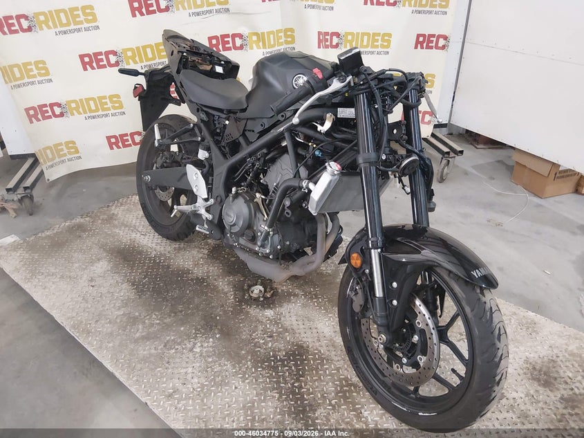 2025 Yamaha VIN MH3RH25EXSK001858 IAAI salvage auction — ALL OVER, Salvage (Georgia), sold $525 on 2026-10-07 (photo 1)