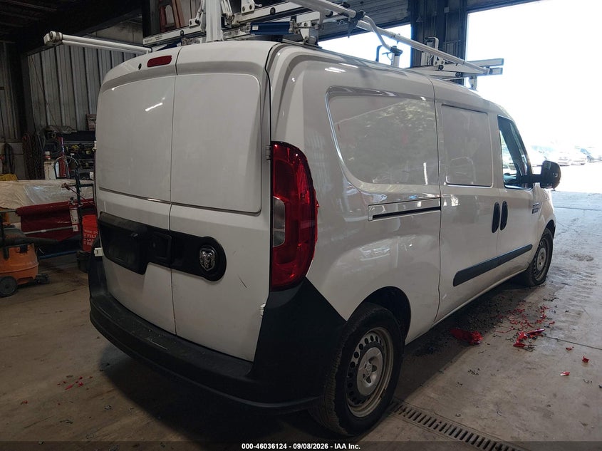 2017 Ram Promaster city VIN ZFBERFABXH6G50936 IAAI salvage auction — UNDERCARRIAGE, Salvage Title, sold $75 on 2026-10-17 (photo 4)