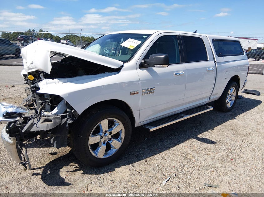 2018 Ram 1500 VIN 1C6RR7TT5JS150372 IAAI salvage auction — FRONT END, Salvage Title, sold $1,700 on 2026-10-21 (photo 2)