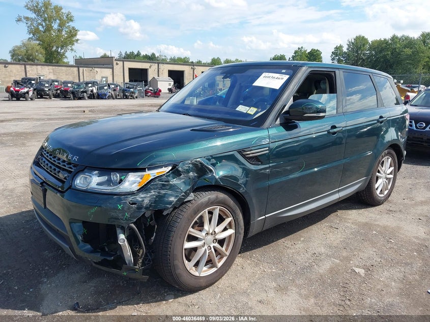 2016 Land rover Range rover sport VIN SALWG2PF4GA589014 IAAI salvage auction — LEFT FRONT, Mv-907A (New York), sold $25 on 2026-09-11 (photo 2)