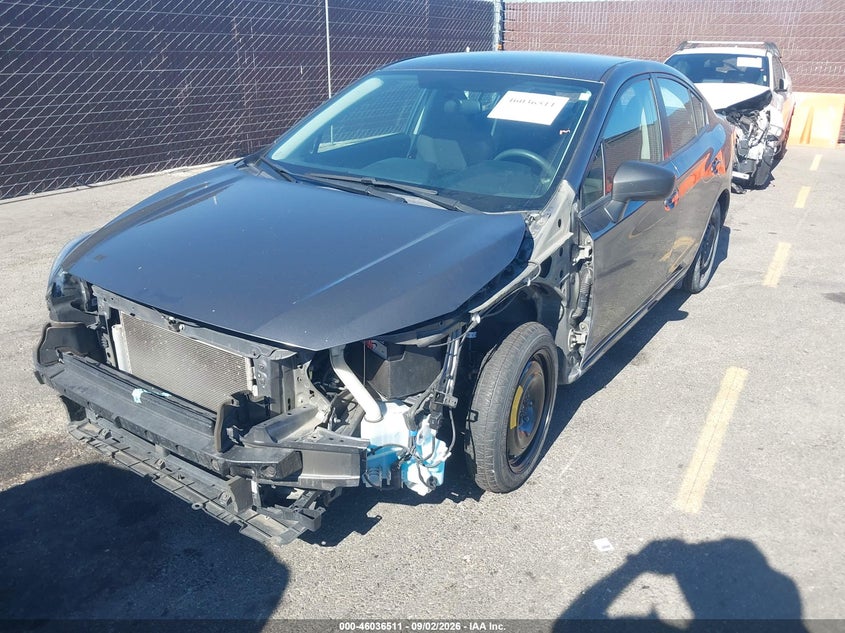 2019 Subaru Impreza VIN 4S3GKAA61K3607396 IAAI salvage auction — FRONT END, Salvage (California), sold $2,500 on 2026-09-11 (photo 2)