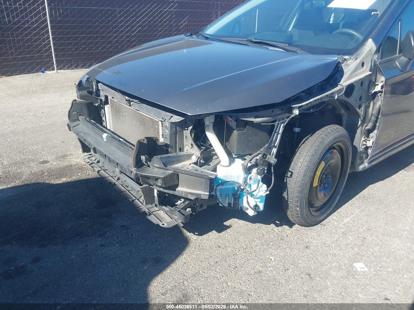2019 Subaru Impreza VIN 4S3GKAA61K3607396 IAAI salvage auction — FRONT END, Salvage (California), sold $2,500 on 2026-09-11 (photo 6)