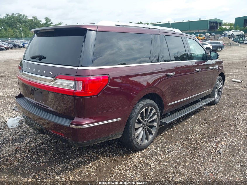 2019 Lincoln Navigator VIN 5LMJJ3JT1KEL01127 IAAI salvage auction — SIDE, Wait Title, sold $0 on 2026-09-30 (photo 4)