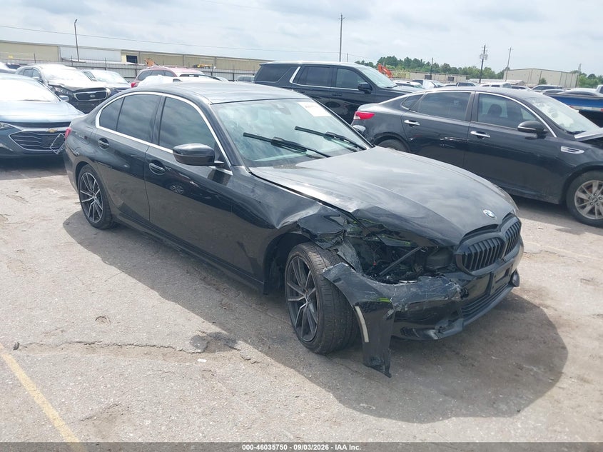 2020 BMW 3er VIN 3MW5R1J01L8B32000 — IAAI salvage auction photo