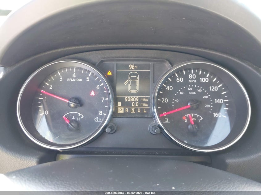2015 Nissan Rogue VIN JN8AS5MT8FW165448 IAAI salvage auction — FRONT END, Salvage Title, sold $1,100 on 2026-09-30 (photo 7)