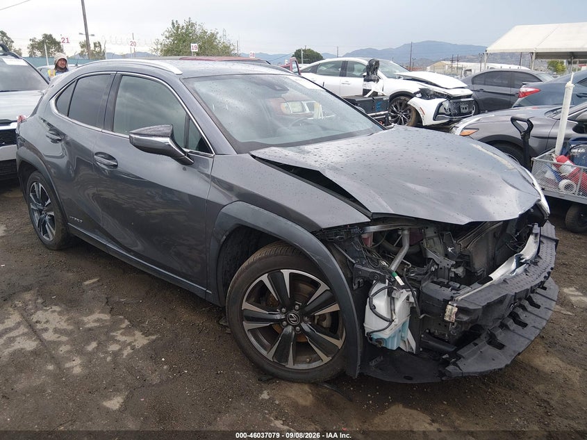 2021 Lexus Ux VIN JTHX9JBH7M2044793 — IAAI salvage auction photo