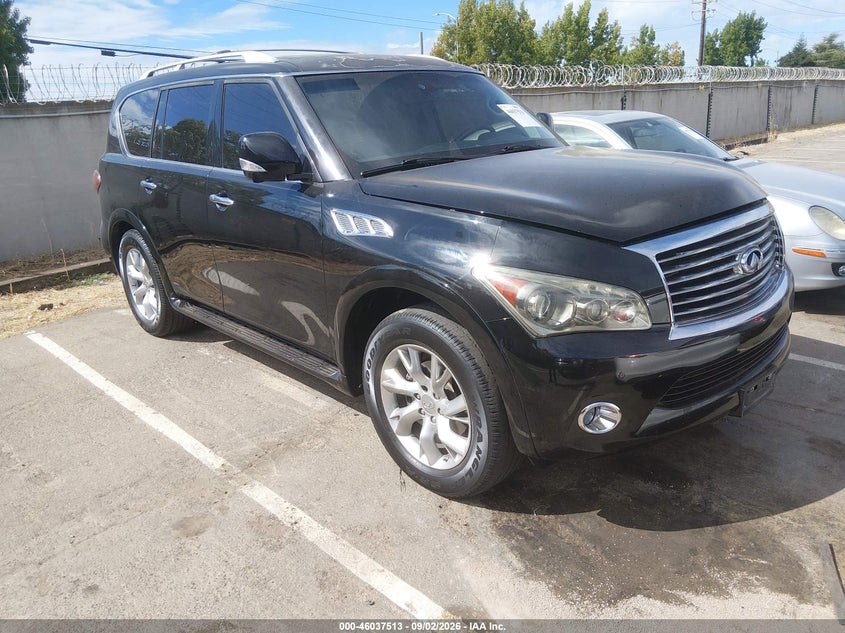 2013 Infiniti Qx56 VIN JN8AZ2NE2D9040788 IAAI salvage auction — NORMAL WEAR, Clear - Dealer Only (California), sold $25 on 2026-09-10 (photo 1)