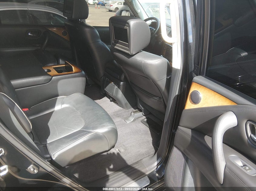 2013 Infiniti Qx56 VIN JN8AZ2NE2D9040788 IAAI salvage auction — NORMAL WEAR, Clear - Dealer Only (California), sold $25 on 2026-09-10 (photo 8)