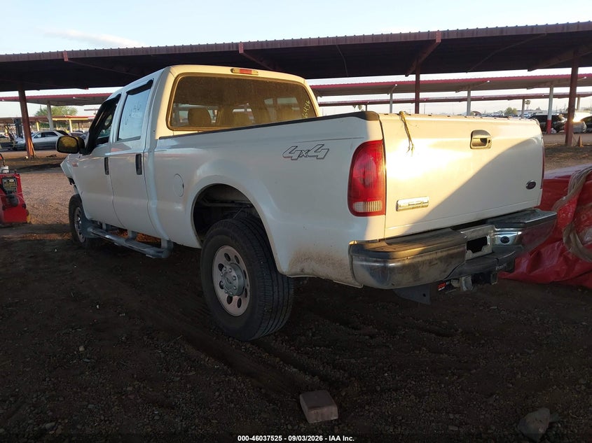 2005 Ford F-250 VIN 1FTSW21585EA59806 IAAI salvage auction — LEFT FRONT, Salvage (Arizona), sold $500 on 2026-10-09 (photo 3)