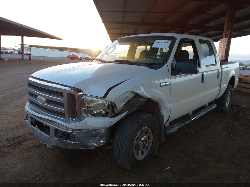 2005 Ford F-250 VIN 1FTSW21585EA59806 IAAI salvage auction — LEFT FRONT, Salvage (Arizona), sold $500 on 2026-10-09 (photo 6)