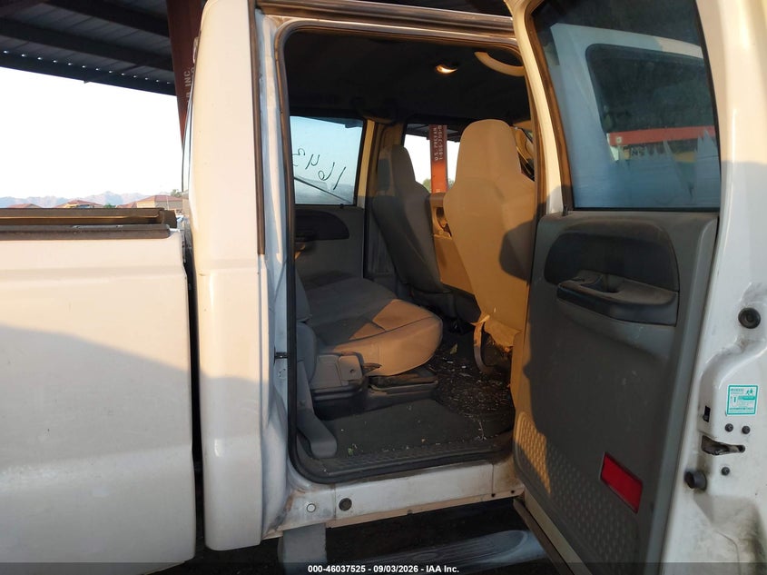 2005 Ford F-250 VIN 1FTSW21585EA59806 IAAI salvage auction — LEFT FRONT, Salvage (Arizona), sold $500 on 2026-10-09 (photo 8)
