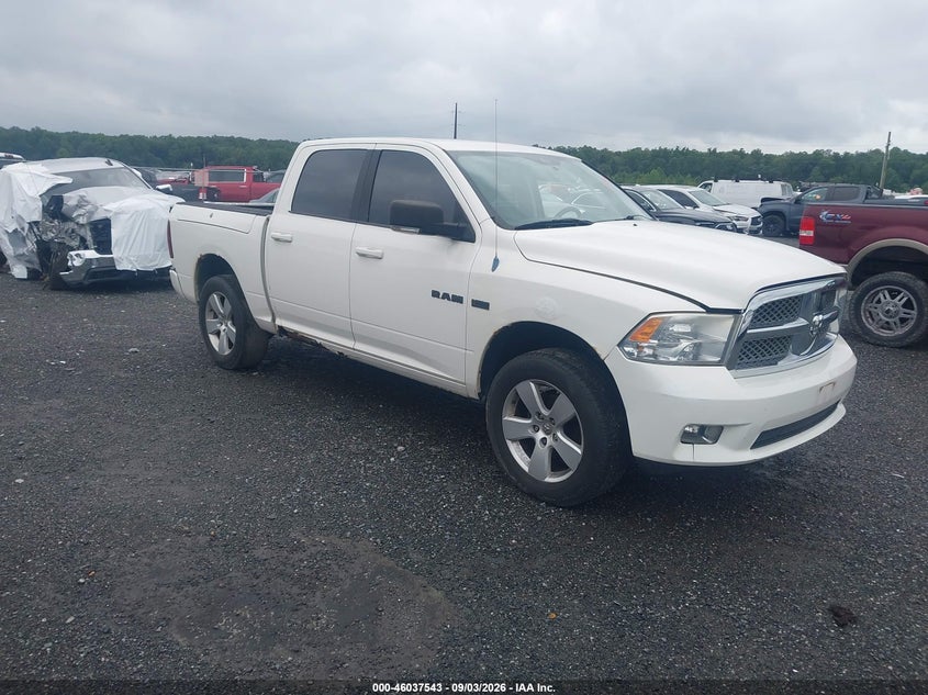 2009 Dodge Ram 1500 VIN 1D3HV13T29J515953 IAAI salvage auction — NORMAL WEAR, Clear - Less Than 75% (Maryland), sold $625 on 2026-10-07 (photo 1)