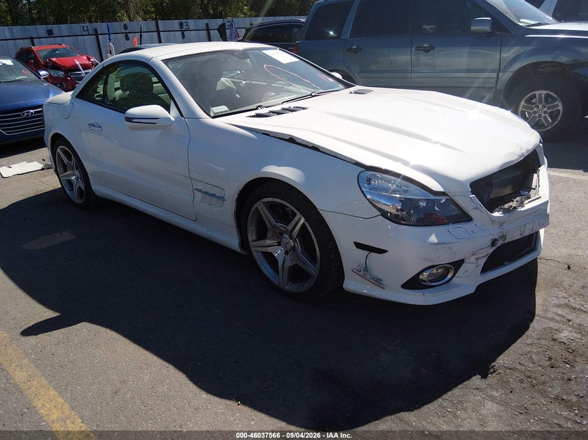 2009 Mercedes-benz Sl-class VIN WDBSK71F19F147631 — IAAI salvage auction photo