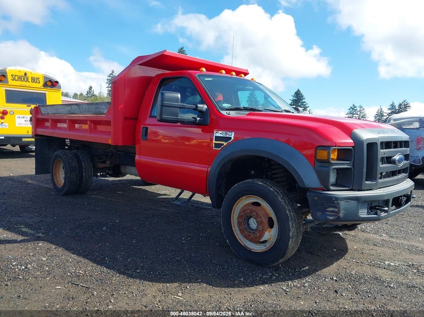 2009 Ford F-450 VIN 1FDAF47Y29EA69743 — IAAI salvage auction photo