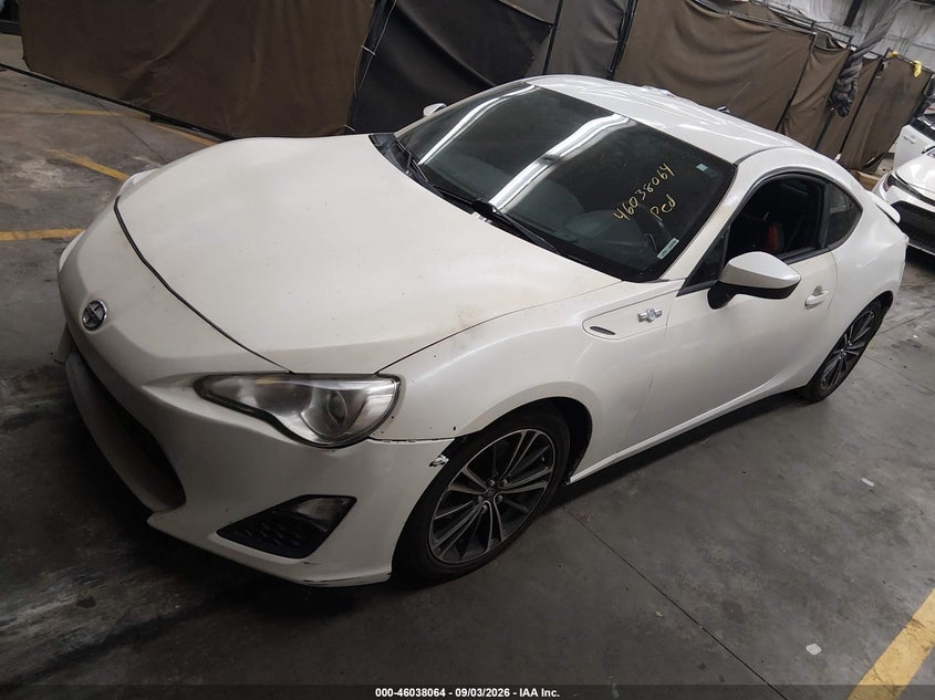 2013 Scion Fr-s VIN JF1ZNAA1XD2720721 IAAI salvage auction — NORMAL WEAR, Restored (Arizona), sold $3,475 on 2026-09-23 (photo 2)