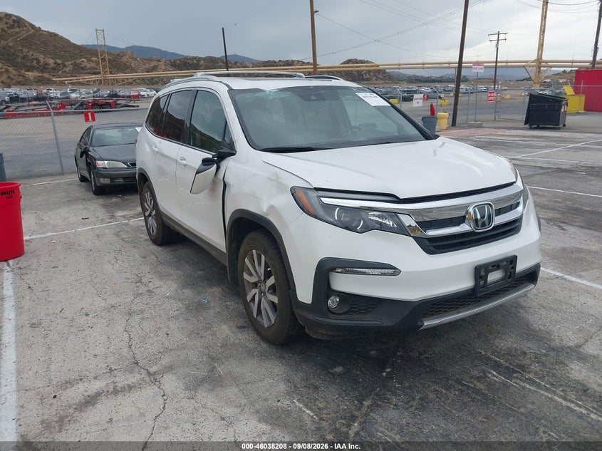 2022 Honda Pilot VIN 5FNYF5H58NB038017 — IAAI salvage auction photo