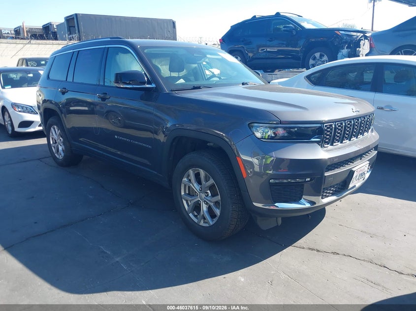 2021 Jeep Grand cherokee VIN 1C4RJKBG5M8213091 — IAAI salvage auction photo