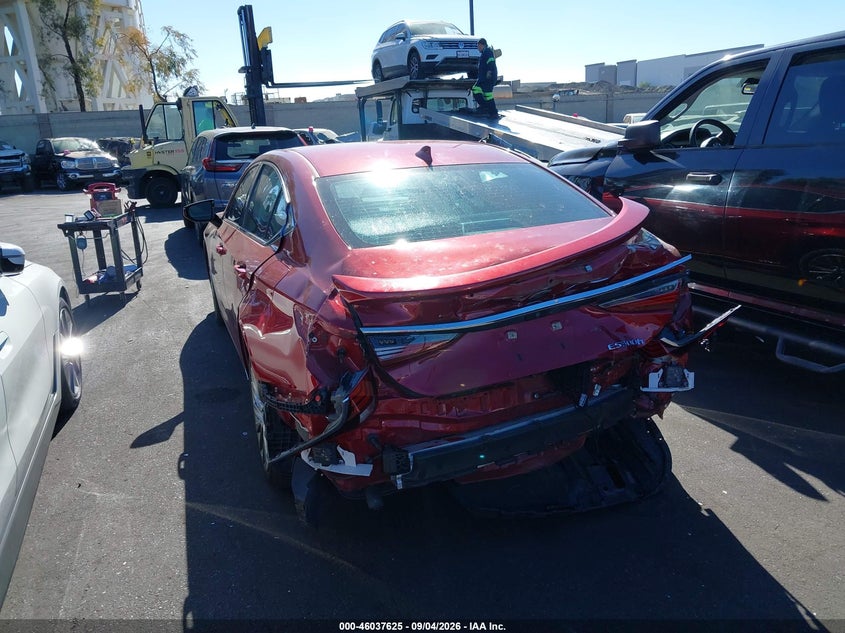 2021 Lexus ES VIN 58AEA1C10MU007353 IAAI salvage auction — REAR END, Wait Title, sold $9,000 on 2026-10-09 (photo 6)