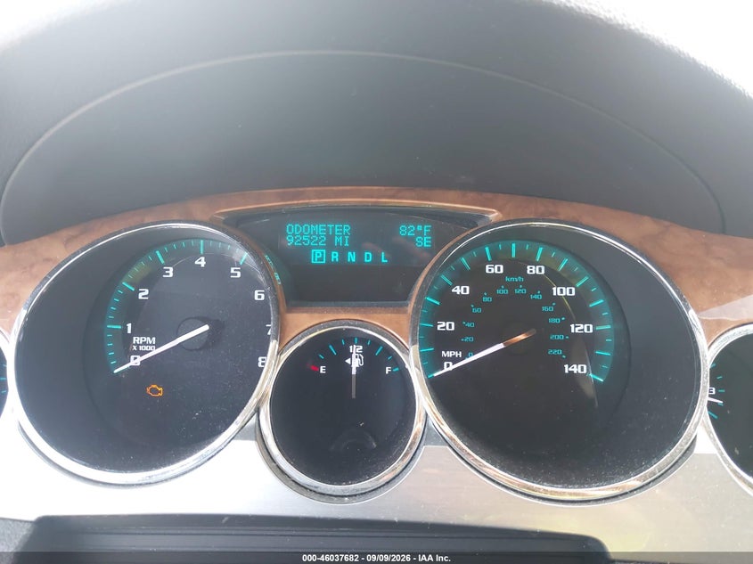 2010 Buick Enclave VIN 5GALRAED3AJ250480 IAAI salvage auction — FRESH WATER, Salvage (Ohio), sold $450 on 2026-10-25 (photo 7)