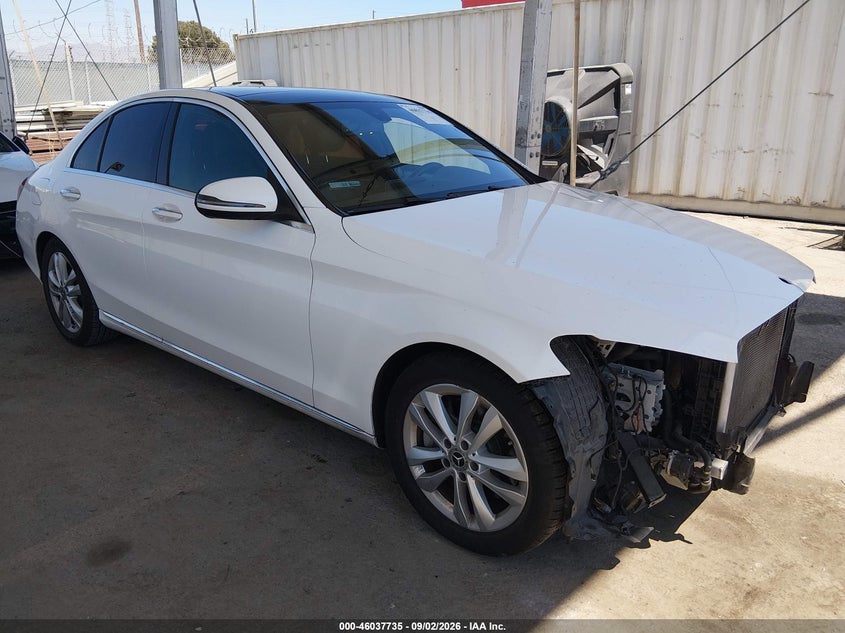 2020 Mercedes-benz C-klasse VIN W1KWF8DB6LR594506 — IAAI salvage auction photo