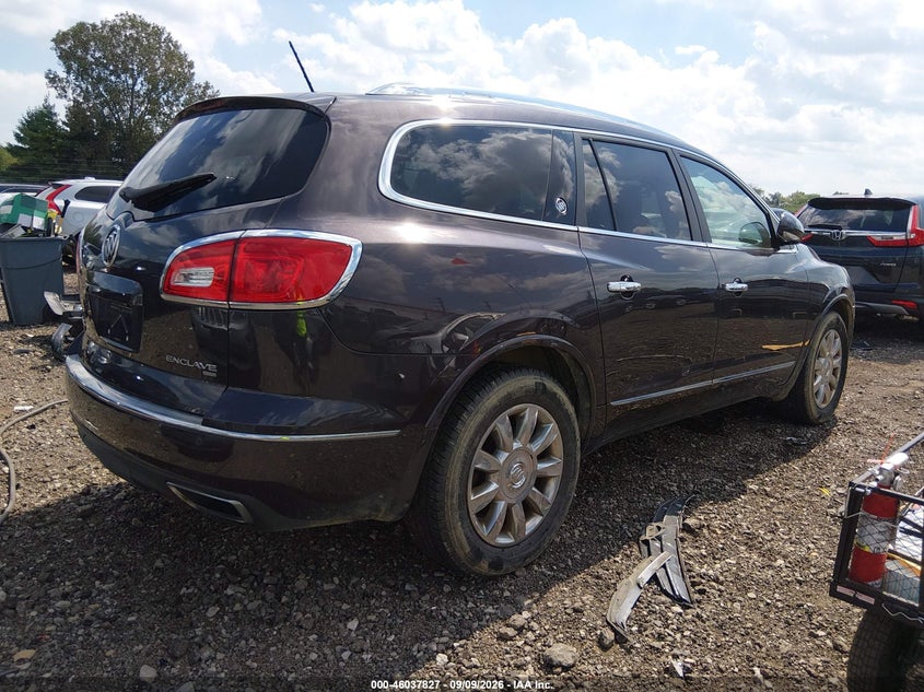 2015 Buick Enclave VIN 5GAKVBKD4FJ144094 IAAI salvage auction — SIDE, Salvage (Ohio), sold $1,900 on 2026-09-30 (photo 4)