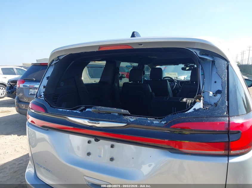 2026 Chrysler Pacifica VIN 2C4RC1BG0TR197499 IAAI salvage auction — STORM DAMAGE, Enterprise Vehicles Clear Only (New York), sold $18,500 on 2026-09-13 (photo 6)