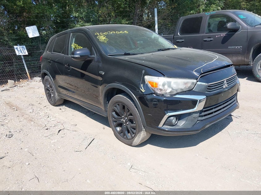 2017 Mitsubishi Outlander VIN JA4AP3AUXHZ039652 IAAI salvage auction — FRONT END, Clear (Indiana), sold $2,500 on 2026-09-15 (photo 1)