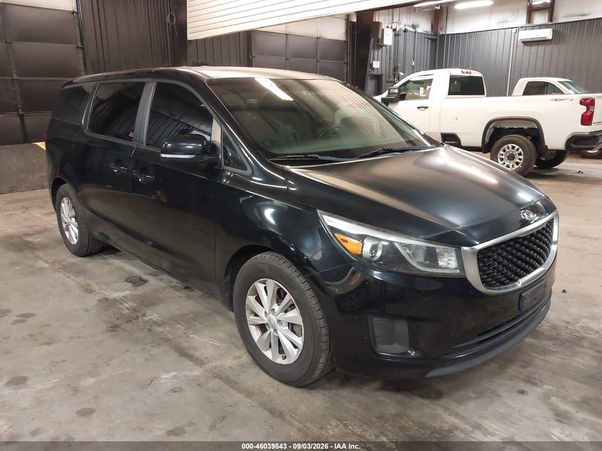 2018 Kia SEDONA VIN KNDMA5C15J6397204 — IAAI salvage auction photo