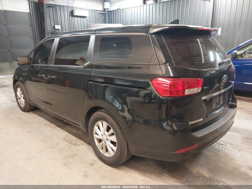 2018 Kia SEDONA VIN KNDMA5C15J6397204 IAAI salvage auction — NORMAL WEAR, Sf97 (New York), sold $11,800 on 2026-09-14 (photo 3)