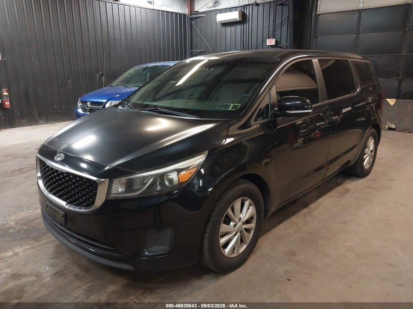 2018 Kia SEDONA VIN KNDMA5C15J6397204 IAAI salvage auction — NORMAL WEAR, Sf97 (New York), sold $11,800 on 2026-09-14 (photo 6)