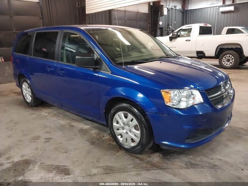 2018 Dodge Grand caravan VIN 2C4RDGBG6JR297023 IAAI salvage auction — NORMAL WEAR, Sf97 (New York), sold $12,550 on 2026-09-14 (photo 1)