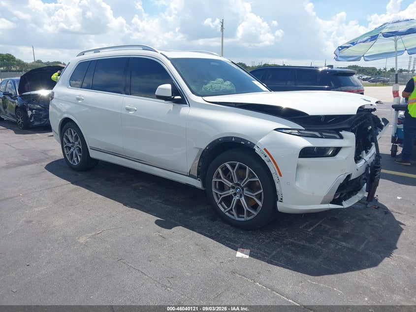 2023 BMW X7 VIN 5UX23EM06P9P02741 — IAAI salvage auction photo