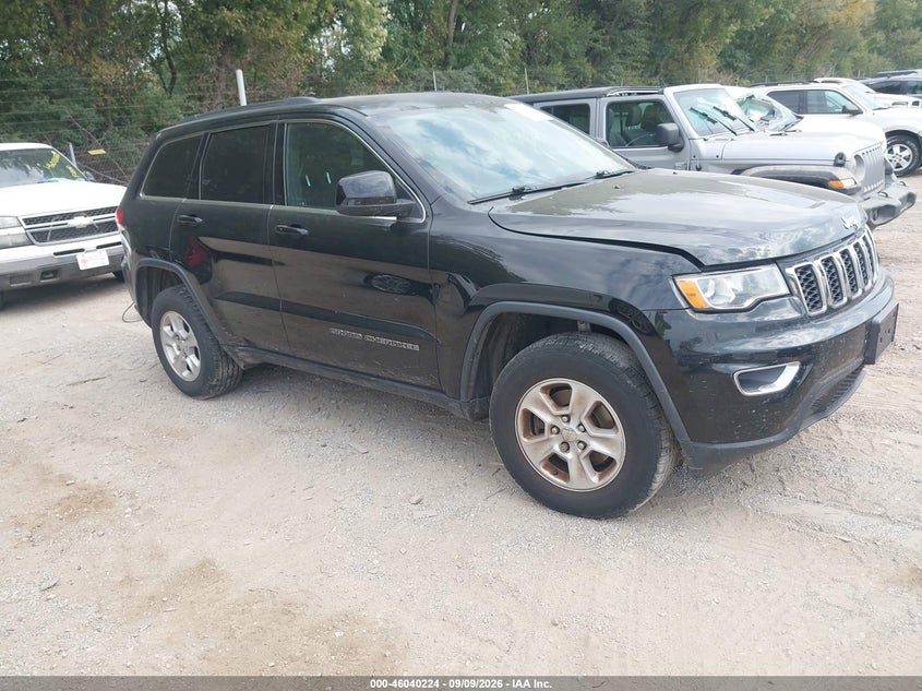 2017 Jeep Grand Cherokee VIN 1C4RJFAG1HC764226 IAAI salvage auction — NORMAL WEAR, Clear (Indiana), sold $1,050 on 2026-10-07 (photo 1)