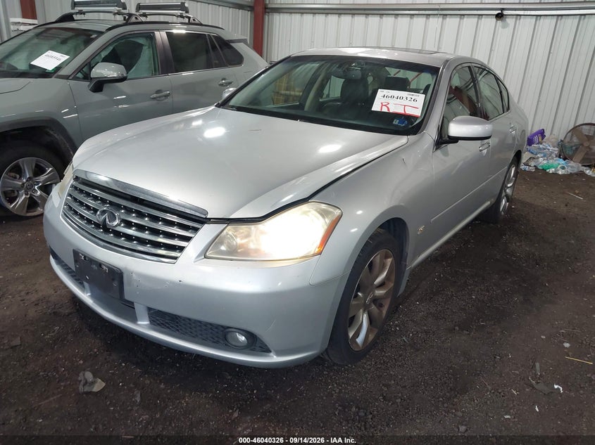2007 Infiniti M VIN JNKAY01F07M462463 IAAI salvage auction — FRONT END, Clear (Virginia), sold $875 on 2026-09-27 (photo 2)