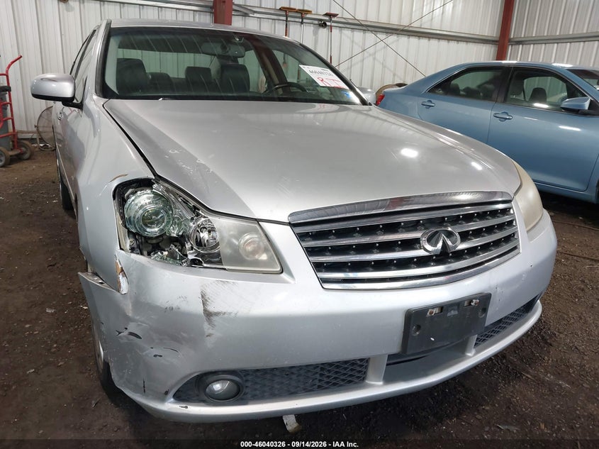 2007 Infiniti M VIN JNKAY01F07M462463 IAAI salvage auction — FRONT END, Clear (Virginia), sold $875 on 2026-09-27 (photo 6)