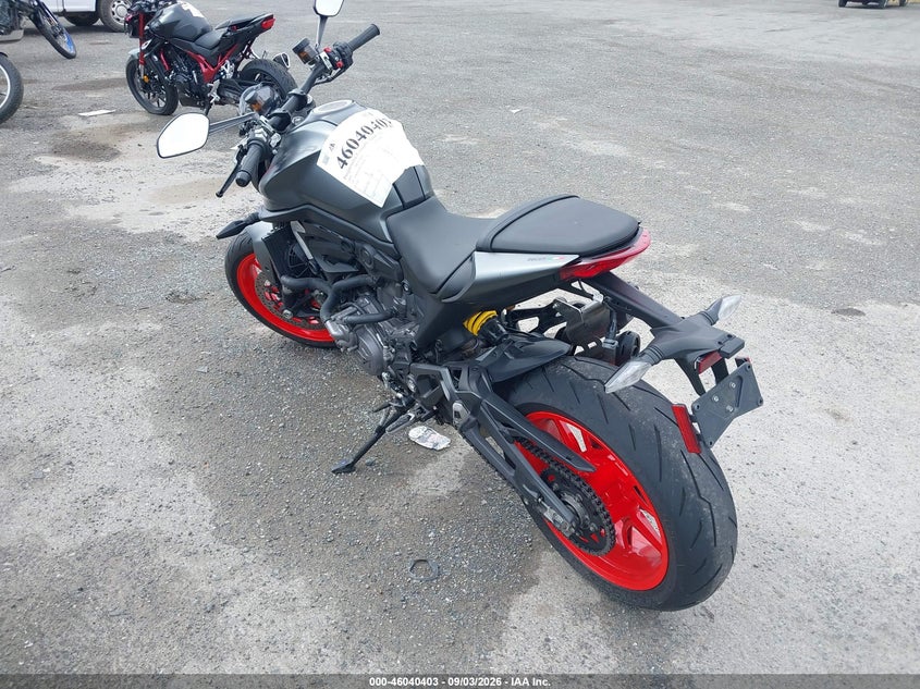 2021 Ducati Monster VIN ZDMMAMDT8MB001986 IAAI salvage auction — SIDE, Wait Title, sold $1,200 on 2026-10-01 (photo 3)