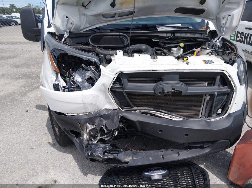 2023 Ford Transit VIN 1FTBR1C88PKA49807 IAAI salvage auction — FRONT END, Wait Title, sold $3,400 on 2026-10-07 (photo 6)