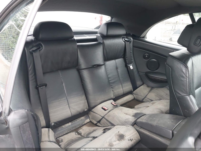 2008 BMW 6 series VIN WBAEB53508CX62420 IAAI salvage auction — WATER/FLOOD, Mv-907A (New York), sold $1,075 on 2026-10-06 (photo 8)