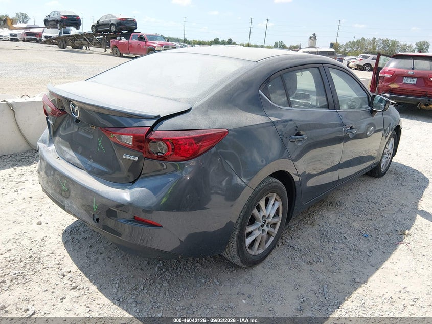 2014 Mazda 3 VIN JM1BM1V74E1168959 IAAI salvage auction — FRONT & REAR, Salvage Title, sold $400 on 2026-10-07 (photo 4)