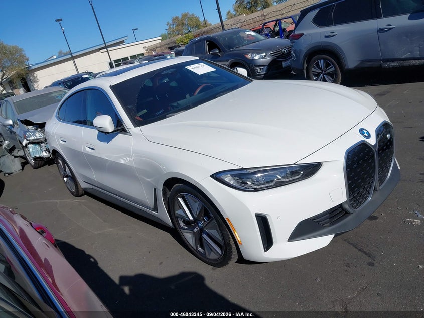 2024 BMW I4 VIN WBY73AW02RFS46981 — IAAI salvage auction photo