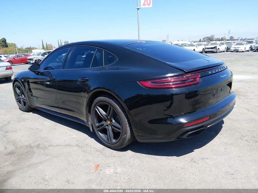 2018 Porsche Panamera VIN WP0AA2A7XJL112510 IAAI salvage auction — NORMAL WEAR, Clear - Dealer Only (California), sold $6,500 on 2026-09-10 (photo 3)