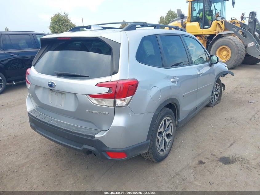 2021 Subaru Forester VIN JF2SKAJC9MH505755 IAAI salvage auction — FRONT END, Salvage Title, sold $4,000 on 2026-10-10 (photo 4)