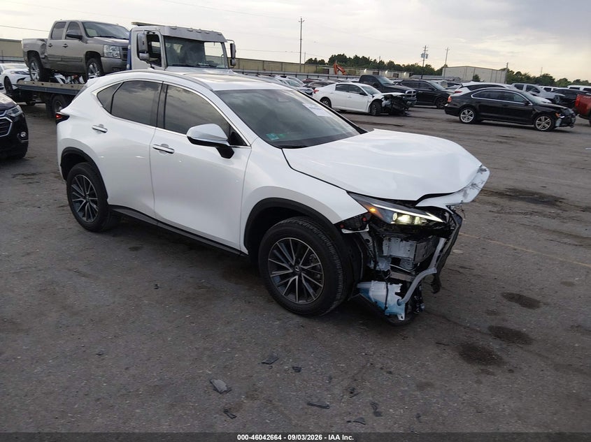 2025 Lexus Nx VIN 2T2GDCAZ1SC027827 — IAAI salvage auction photo