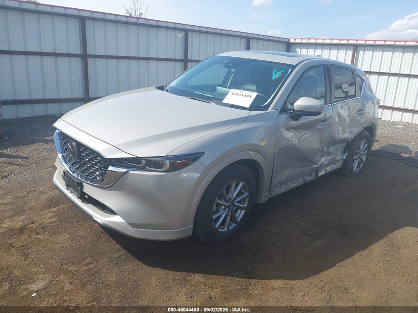 2025 Mazda Cx-5 VIN JM3KFBCL2S0642299 IAAI salvage auction — LEFT SIDE, Salvage Title, sold $8,500 on 2026-09-12 (photo 2)