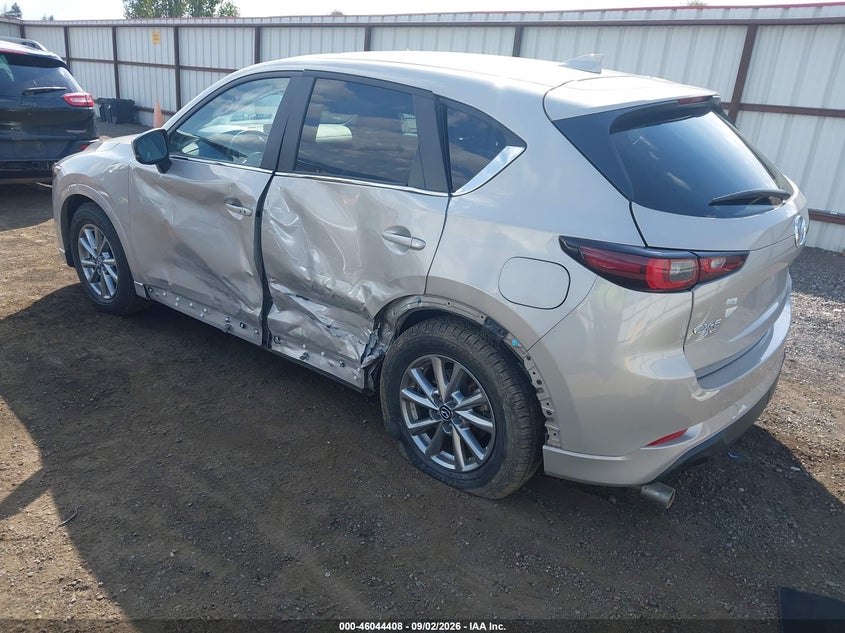 2025 Mazda Cx-5 VIN JM3KFBCL2S0642299 IAAI salvage auction — LEFT SIDE, Salvage Title, sold $8,500 on 2026-09-12 (photo 3)