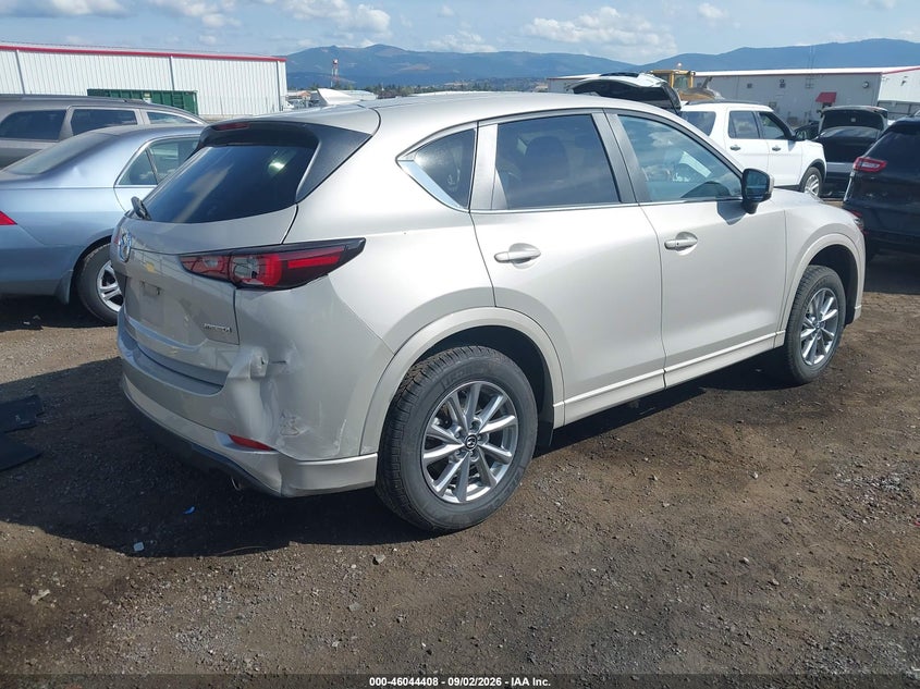 2025 Mazda Cx-5 VIN JM3KFBCL2S0642299 IAAI salvage auction — LEFT SIDE, Salvage Title, sold $8,500 on 2026-09-12 (photo 4)