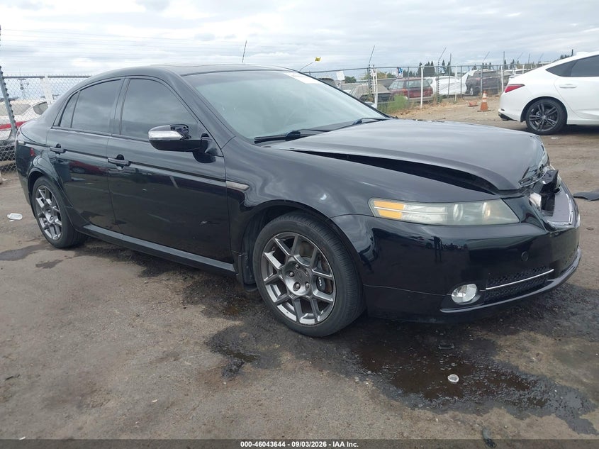 2007 Acura Tl VIN 19UUA76577A014817 IAAI salvage auction — FRONT END, Salvage (California), sold $1,100 on 2026-09-30 (photo 1)